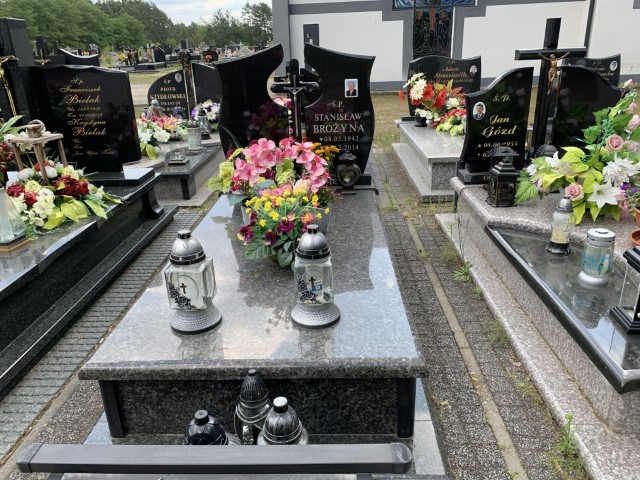 Grób Władysława Brożyna